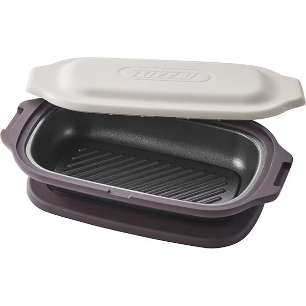 [Direct Air Freight from Japan] Toffy Microwave Grill Dish K-MW6-GE | 5-in-1 Multi-functional Microwave Cookware