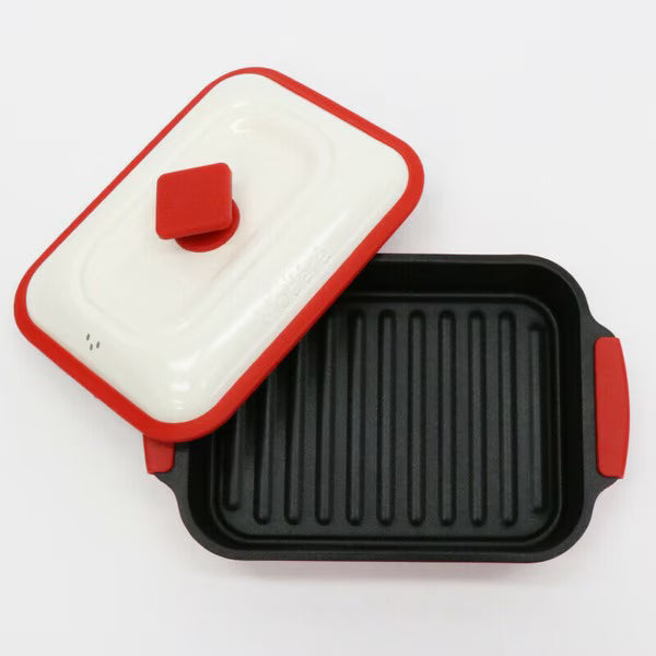 [Direct Air Freight from Japan] Hiro Corporation Modere Square Microwave Cooker HTO-8957 | Multi-Functional Microwave Grill & Baker