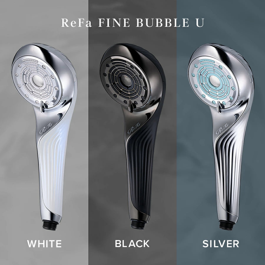 [Salon-Grade Skincare] ReFa FINE BUBBLE U / U+ Micro-Nano Bubble Shower Head | Deep Pore Cleansing, Skin Hydration Shield & Luxurious Shower Experience