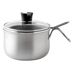 [Tsubame-Sanjo Craftsmanship] Ippin Monosou 18cm Stainless Steel 9-in-1 Multi-Pot Set | With Strainer & Glass Lid (IH & Gas Safe)