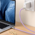2-in-1 USB-C Lanyard Cable | 240W Fast Charging | 120cm Anti-Loss Strap