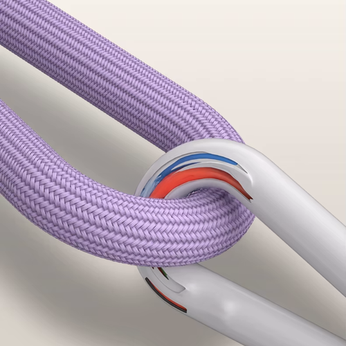 2-in-1 USB-C Lanyard Cable | 240W Fast Charging | 120cm Anti-Loss Strap
