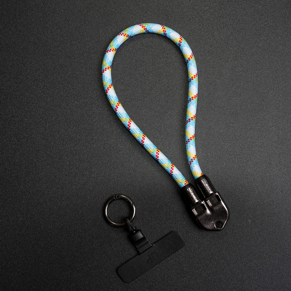 2-in-1 USB-C Lanyard Cable | 240W Fast Charging & Anti-Loss | 30cm
