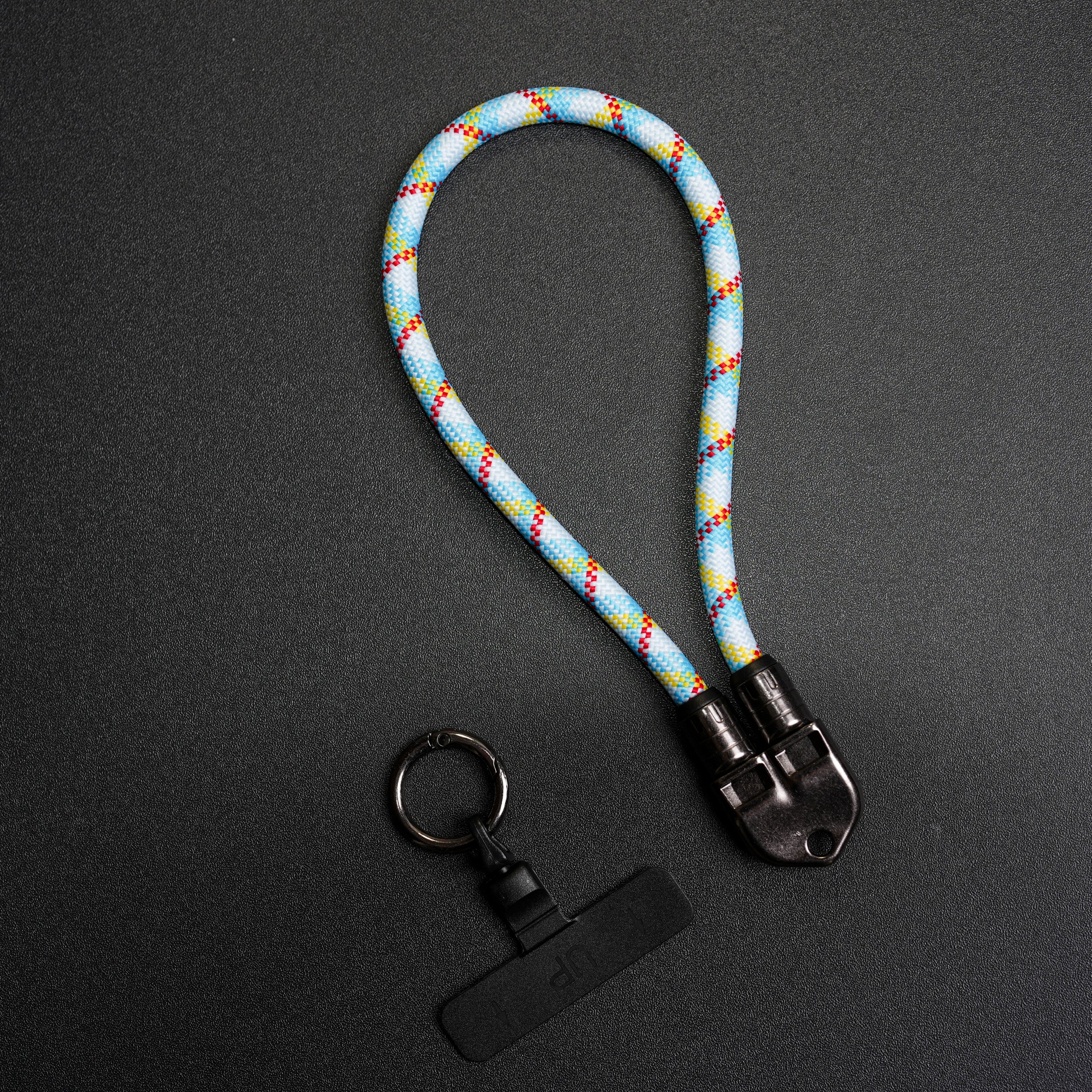 2-in-1 USB-C Lanyard Cable | 240W Fast Charging & Anti-Loss | 30cm
