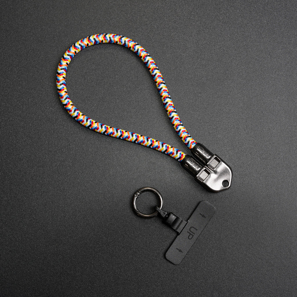 2-in-1 USB-C Lanyard Cable | 240W Fast Charging & Anti-Loss | 30cm