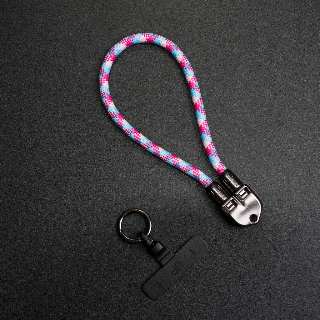 2-in-1 USB-C Lanyard Cable | 240W Fast Charging & Anti-Loss | 30cm