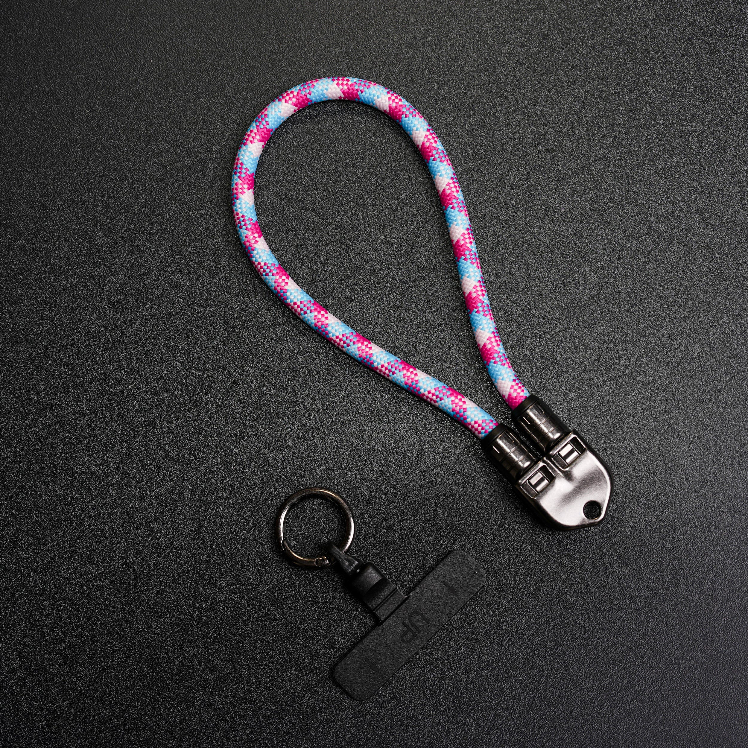 2-in-1 USB-C Lanyard Cable | 240W Fast Charging & Anti-Loss | 30cm