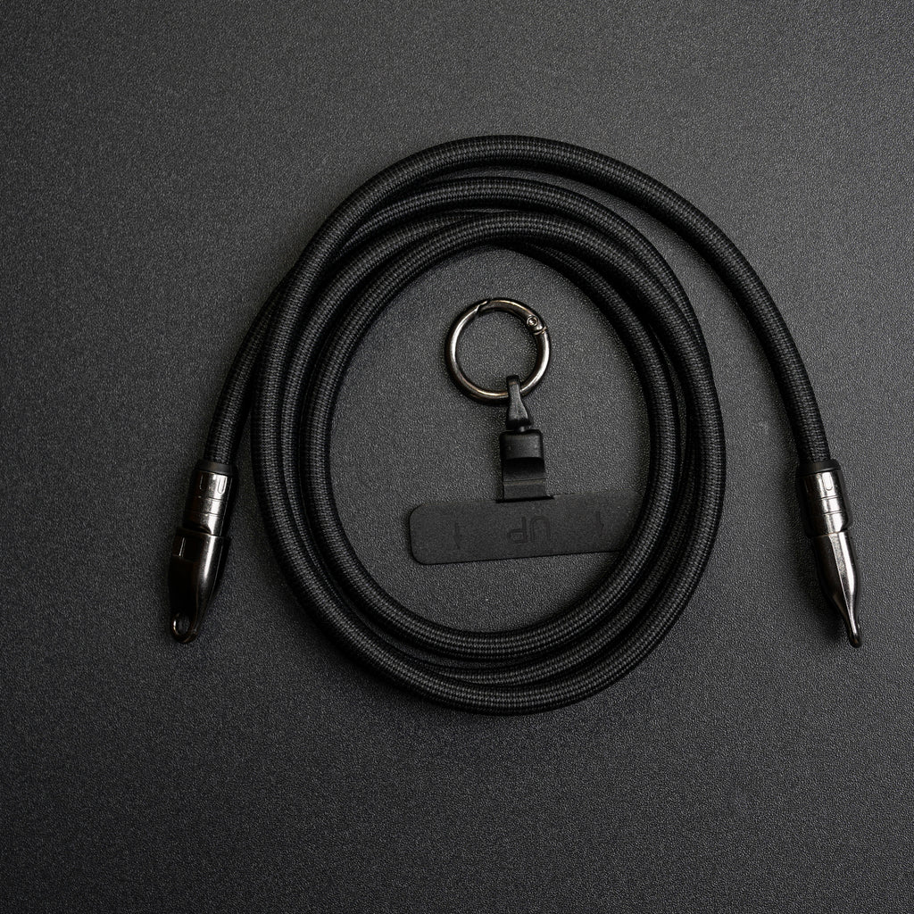 2-in-1 USB-C Lanyard Cable | 240W Fast Charging & Anti-Loss Phone Strap | 120cm