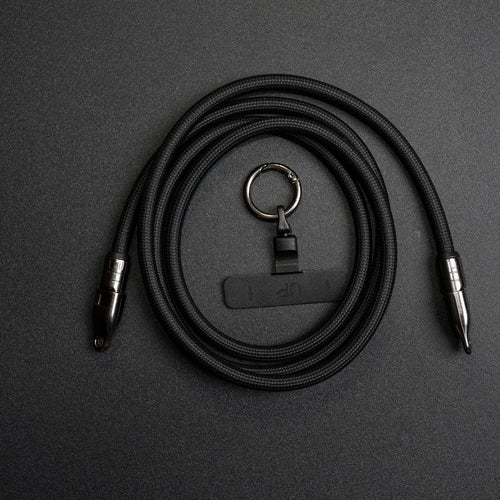 2-in-1 USB-C Lanyard Cable | 240W Fast Charging & Anti-Loss Phone Strap | 120cm