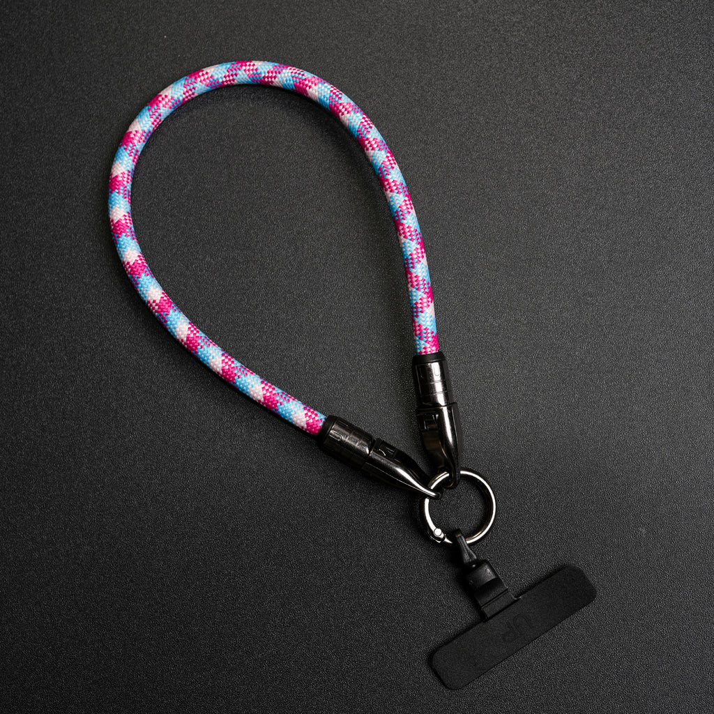 2-in-1 USB-C Lanyard Cable | 240W Fast Charging & Anti-Loss | 30cm