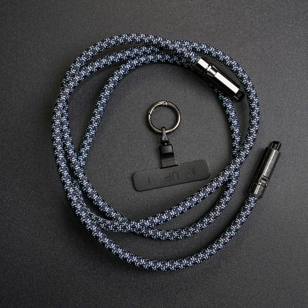 2-in-1 USB-C Lanyard Cable | 240W Fast Charging | Phone Strap Style C | 120cm
