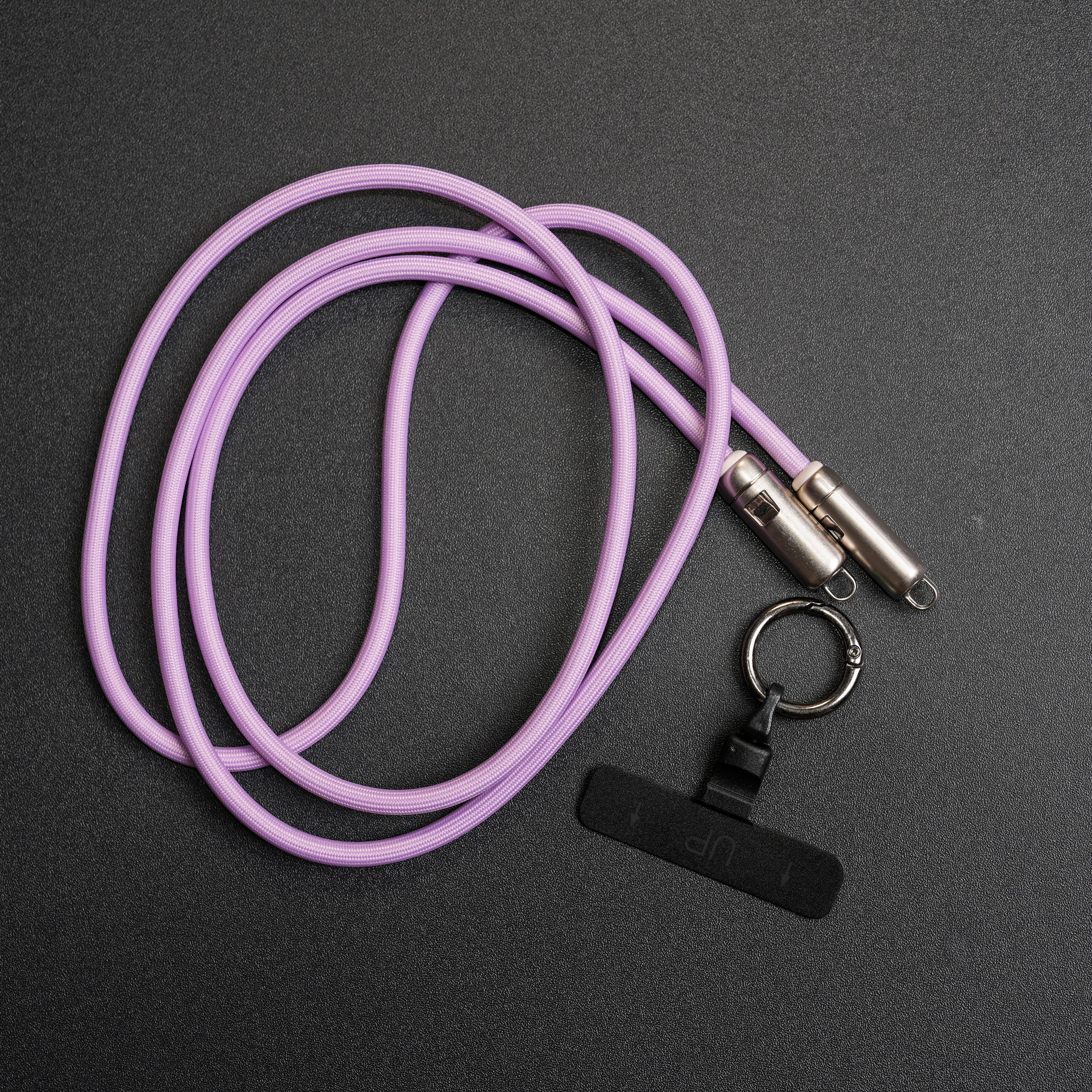2-in-1 USB-C Lanyard Cable | 240W Fast Charging | 120cm Anti-Loss Strap
