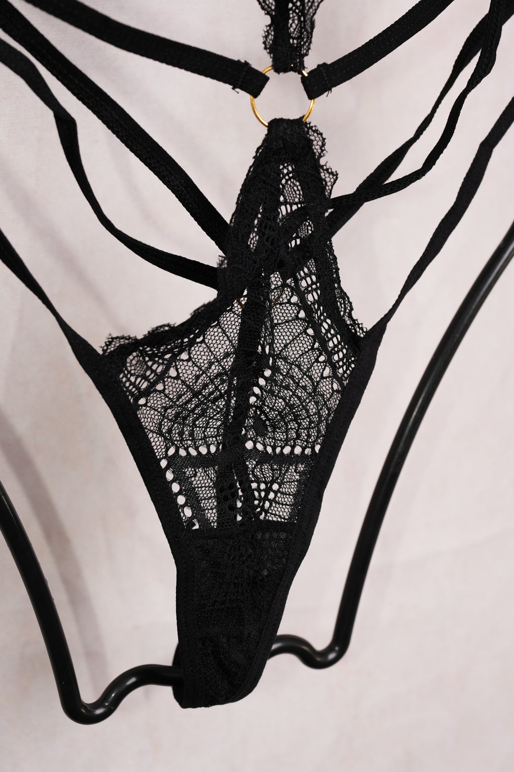 Women's Sexy Black Lace Bra – 34/75 B/C Cup