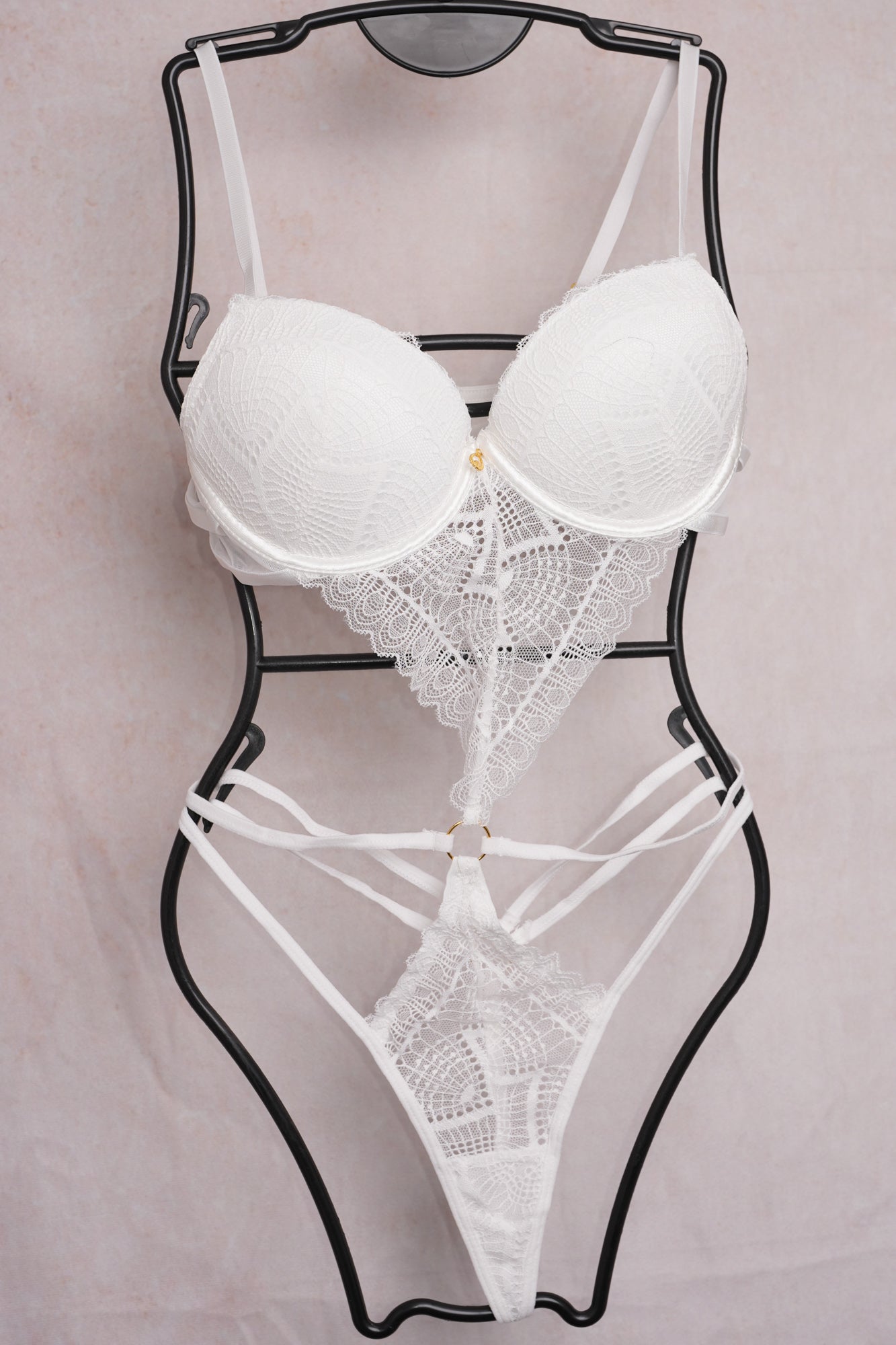 Women's Sexy Black Lace Bra – 34/75 B/C Cup