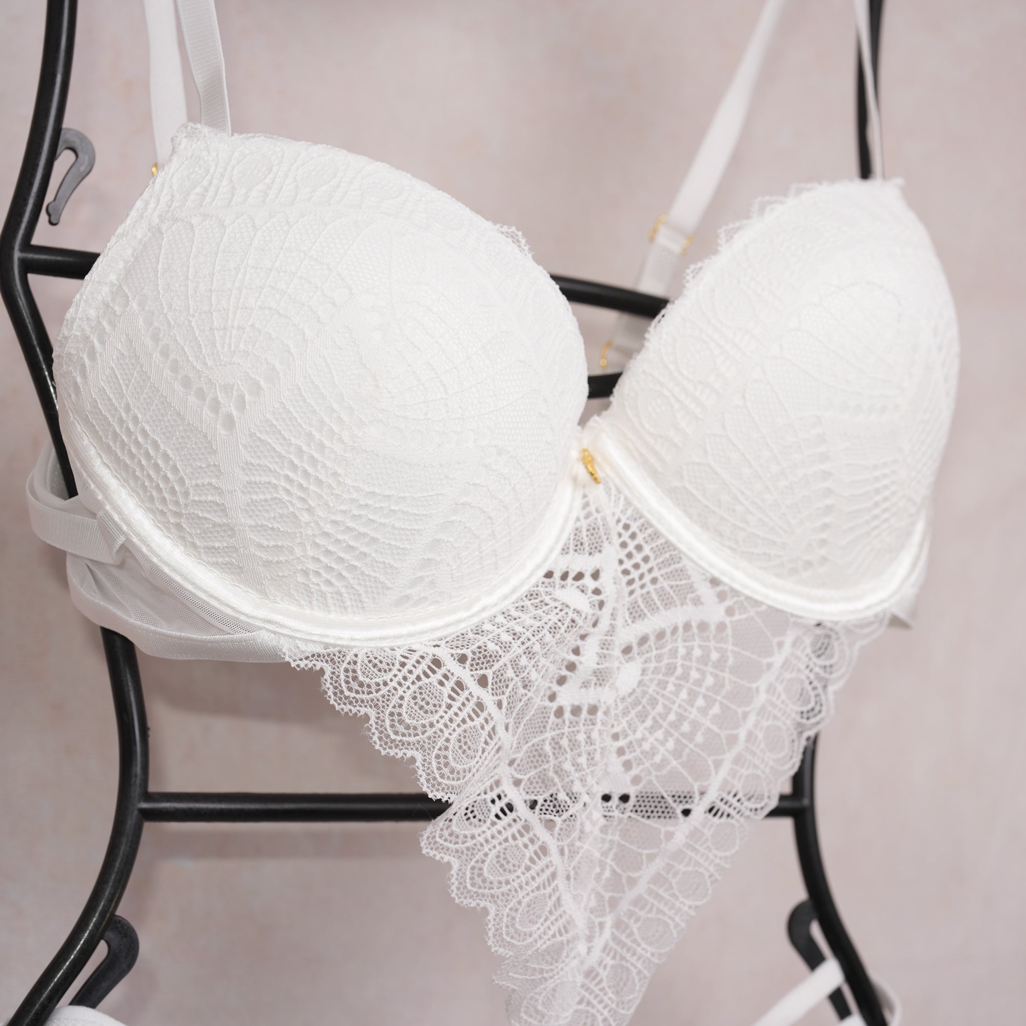 Women's Sexy Black Lace Bra – 34/75 B/C Cup