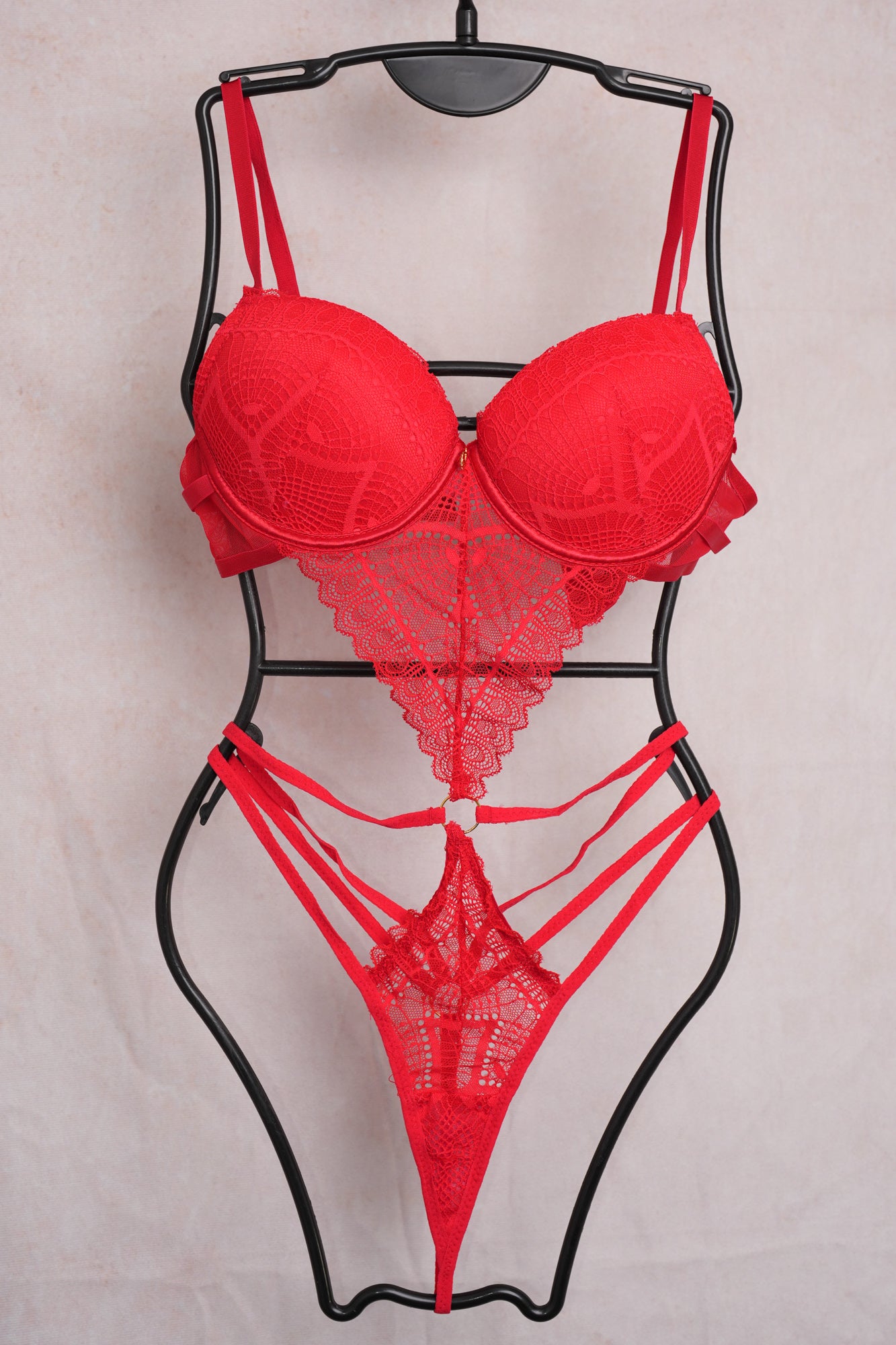 Women's Sexy Black Lace Bra – 34/75 B/C Cup