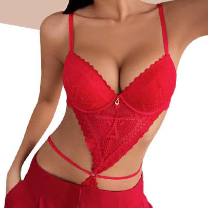Women's Sexy Black Lace Bra – 34/75 B/C Cup