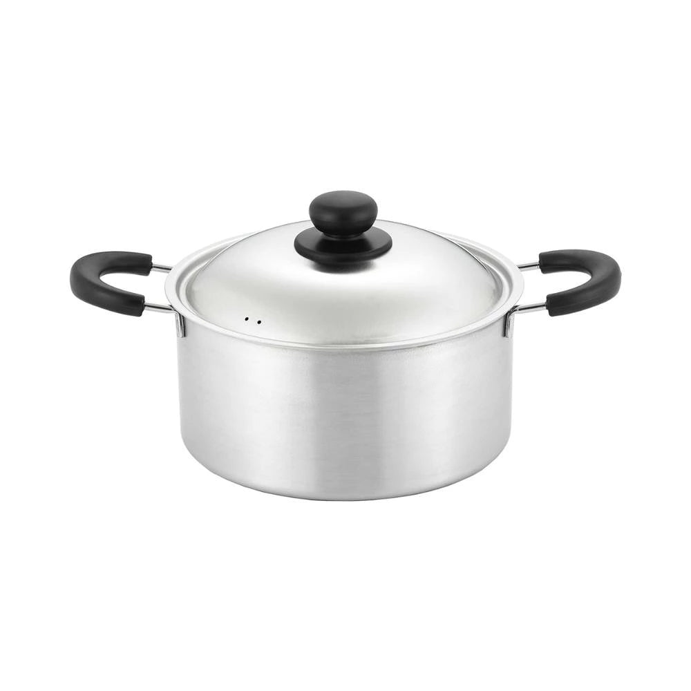 [Artisanal Heritage] Tsubame-Sanjo Stainless Steel Stockpot & Saucepan with Lid | Premium Japanese Cookware (IH & Gas Safe)