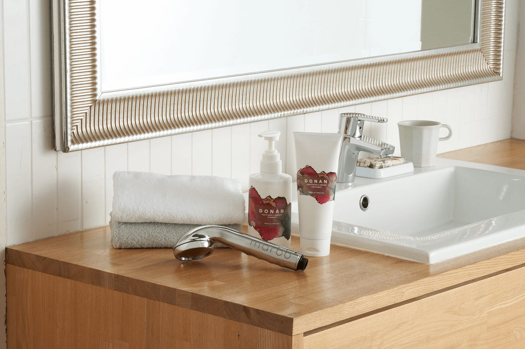 [Made in Japan] YEDE by marbb Micro-Nano Bubble Shower Head | Salon-Grade Deep Cleansing, Eco 50% Water Saving, Hair & Skin Care