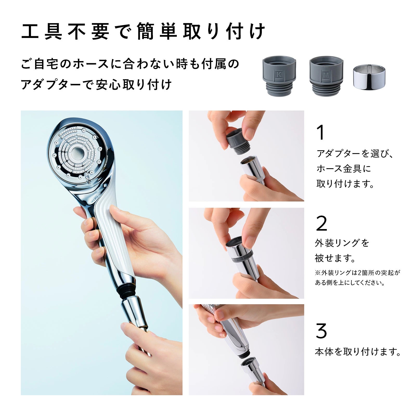 [Salon-Grade Skincare] ReFa FINE BUBBLE U / U+ Micro-Nano Bubble Shower Head | Deep Pore Cleansing, Skin Hydration Shield & Luxurious Shower Experience